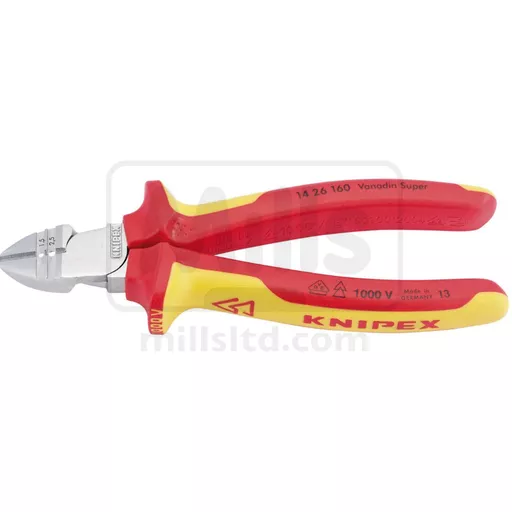 Knipex 14 26 160 SB VDE Diagonal Wire Strippers 160mm