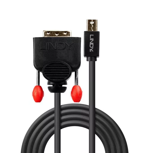 Lindy 5m Mini DisplayPort to DVI Cable, Black