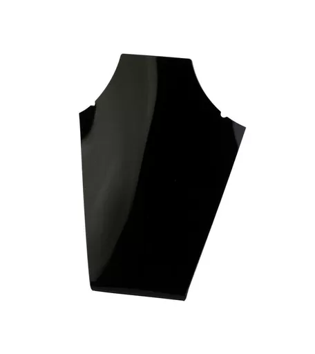 Black Acrylic Single Necklace Display Stand
