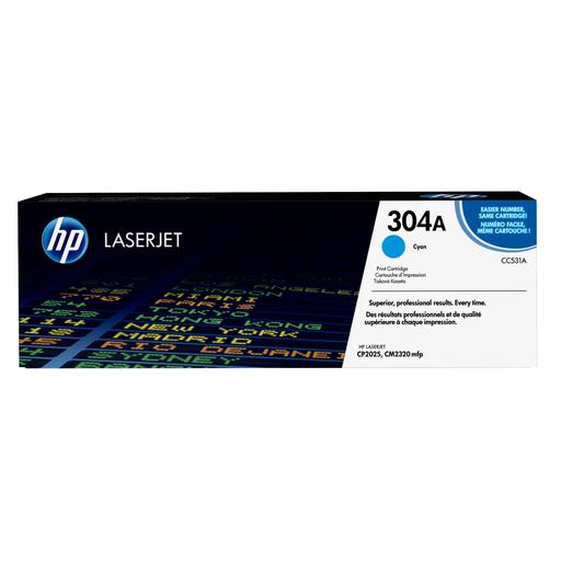 HP CC531A/304A Toner cartridge cyan, 2.8K pages ISO/IEC 19798 for HP CLJ CP 2025