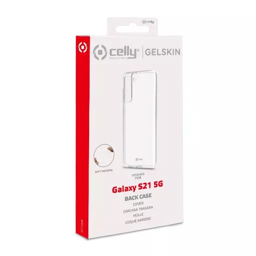 Celly GELSKIN993 mobile phone case 15.8 cm (6.2") Cover Transparent
