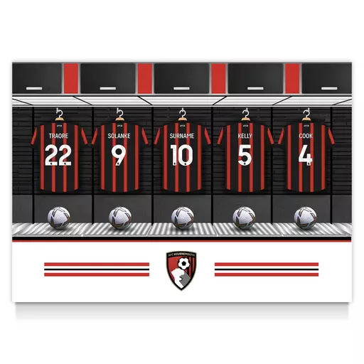 AFC Bournemouth Dressing Room Poster