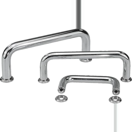 K0214 - Bow Handles Chrome Plated Length 32-250mm