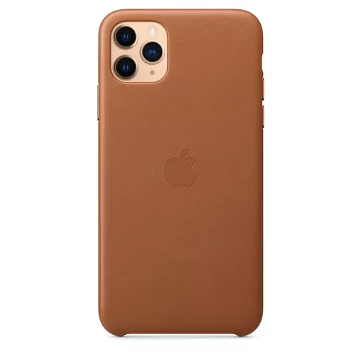 Apple iPhone 11 Pro Max Leather Case - Saddle Brown