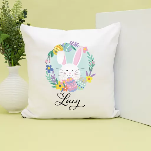 Personalised Easter Bunny Cushion