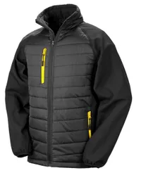 Black Compass Padded Softshell Jacket