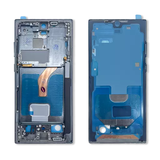 Mid Frame Assembly (REFRESH+) (Green) - For Galaxy S22 Ultra 5G (S908)