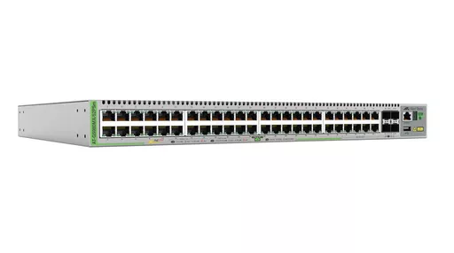 Allied Telesis AT-GS980MX/52PSM-50 network switch Managed L3 10G Ethernet (100/1000/10000) Power over Ethernet (PoE) Grey