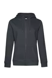 Women's Queen Zipped Hooded Sweat
