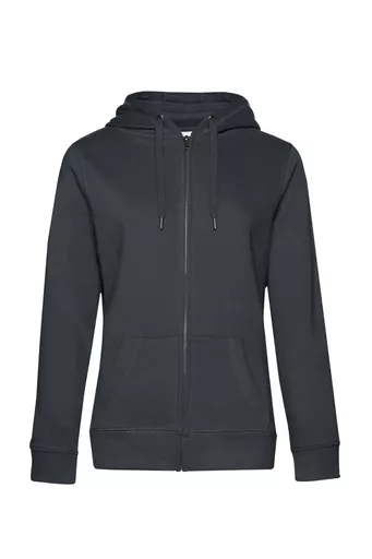 Women's Queen Zipped Hooded Sweat