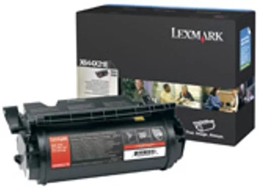 Lexmark X644X31E Toner cartridge black extra High-Capacity corporate, 32K pages/5% for Lexmark X 644