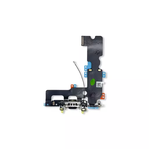 Charging Port Flex Cable (Black) (CERTIFIED - OEM) -  For iPhone 7 Plus