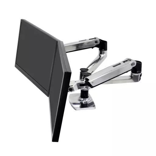 Ergotron LX Series 45-245-026 monitor mount / stand 68.6 cm (27") Silver Desk