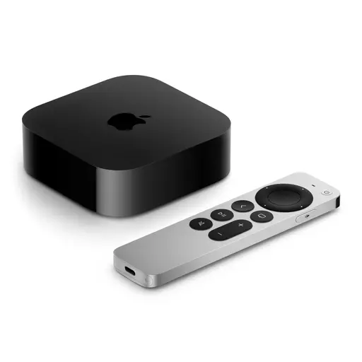 Apple TV 4K Black, Silver 4K Ultra HD 64 GB Wi-Fi