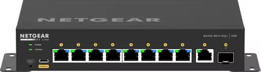 NETGEAR 8x1G PoE+ 110W 1x1G and 1xSFP Managed Switch