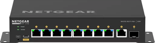 NETGEAR 8x1G PoE+ 110W 1x1G and 1xSFP Managed Switch