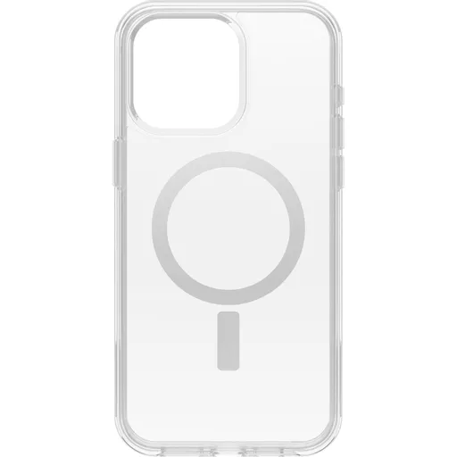 OtterBox Symmetry Series Clear for MagSafe for iPhone 15 Pro Max, Clear