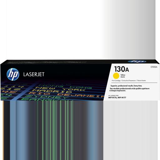 HP CF352A/130A Toner-kit yellow, 1K pages ISO/IEC 19798 for HP Color LaserJet M 177