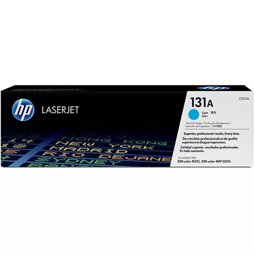 HP 131A (CF211A) Cyan Original LaserJet Toner Cartridge (1800 Yield)