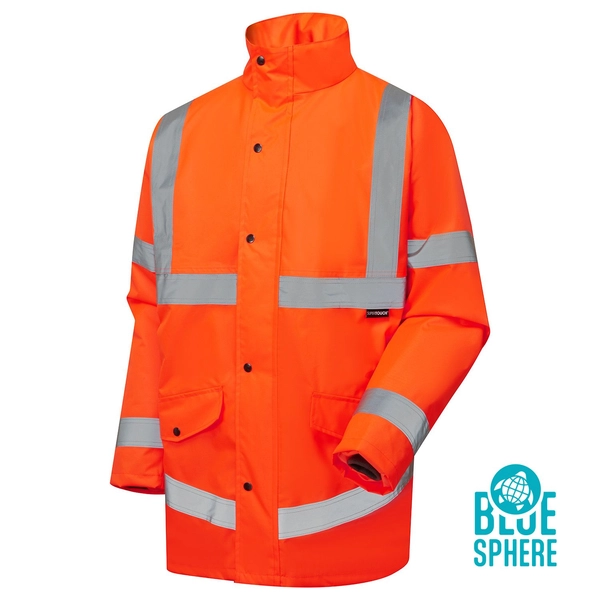 Picture of Supertouch Blue Sphere Supertouch Eco Hi Vis Orange Parka