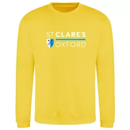 StClaresOxford_LeisureSweatshirt_SunYellow_Front.png