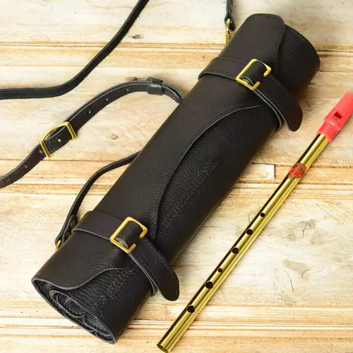 Large Black Penny Whistle Case - old stock