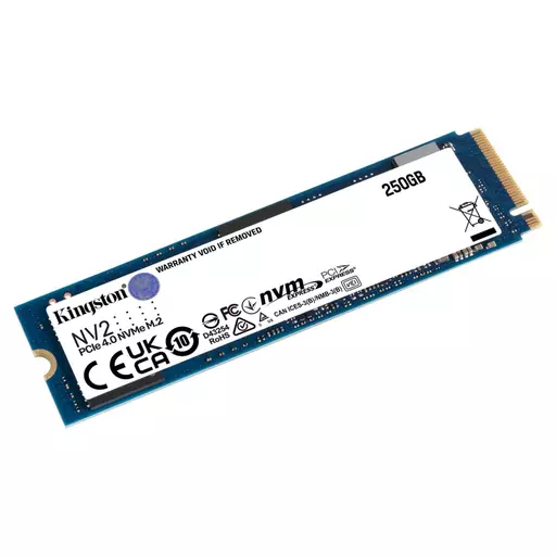 Kingston Technology NV2 M.2 250 GB PCI Express 4.0 3D NAND NVMe