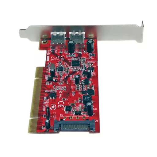 StarTech.com 2 Port PCI SuperSpeed USB 3.0 Adapter Card with SATA Power