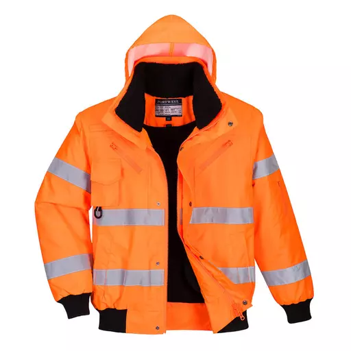 Hi-Vis 3-in-1 Bomber Jacket