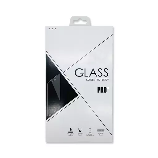 Toughened Tempered Glass w/ Black Bezel (2.5D) (Clear) -  For iPhone 12 / 12 Pro