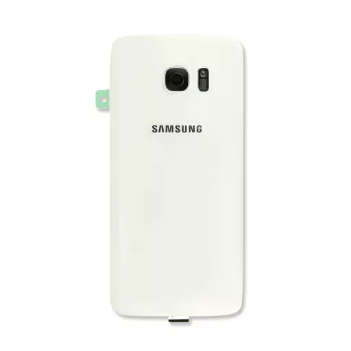 Back Cover w/ Camera Lens (Service Pack) (White) - For Galaxy S7 Edge (G935)