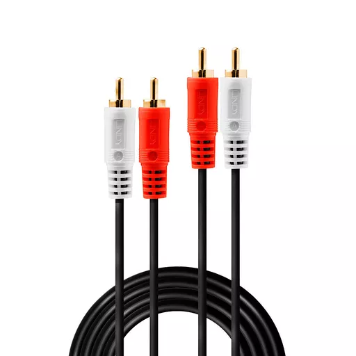 Lindy Audio Cable 2x Phono,Stereo/3m