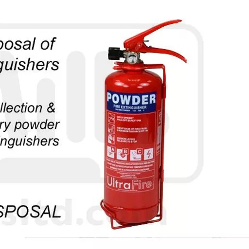 Collection and Disposal of 2KG Dry Powder Extinguisher
