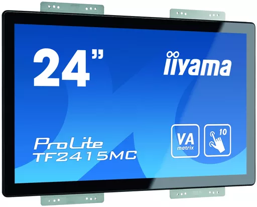 iiyama ProLite TF2415MC-B2 computer monitor 60.5 cm (23.8") 1920 x 1080 pixels Full HD LCD Touchscreen Multi-user Black