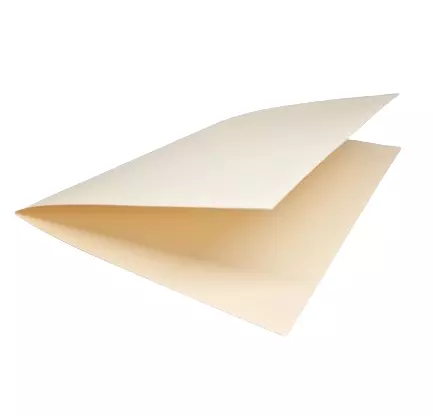 Cream Colour 240gsm A5 Pre Scored Card Blanks (Folds to A6)