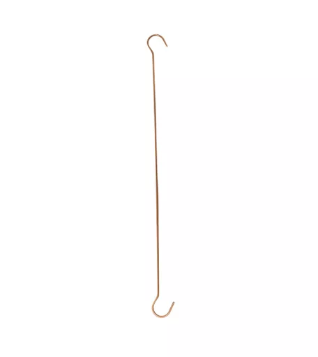 Copper Coloured Double Hook Suspension Hanging Wire - 30cm (12