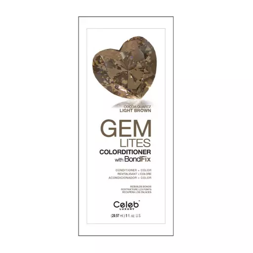 Gem Lites Cocoa Quartz Colorditioner Conditioner 29.57ml by Celeb Luxury