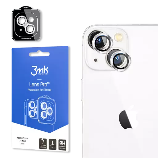 3mk - Lens Protection Pro (Silver) - For iPhone 14 Plus
