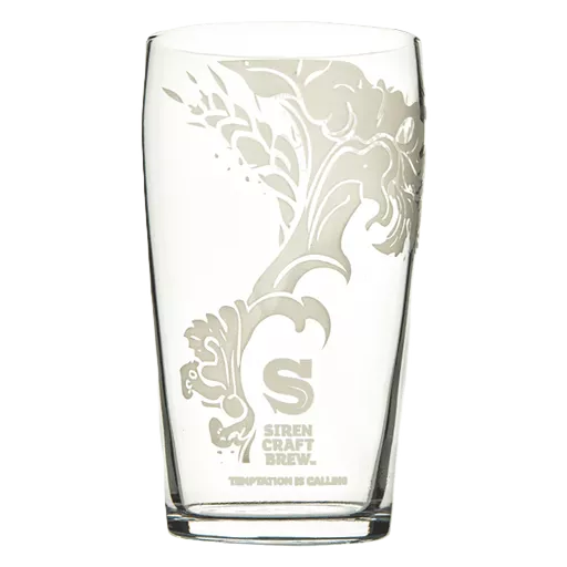Siren Pint Glass