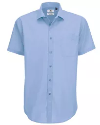 Men's Smart Short Sleeve Poplin Shirt