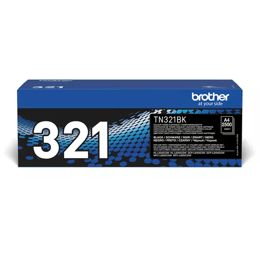 Brother TN-321BK Toner-kit black, 2.5K pages ISO/IEC 19798 for Brother DCP-L 8400/8450/HL-L 8250