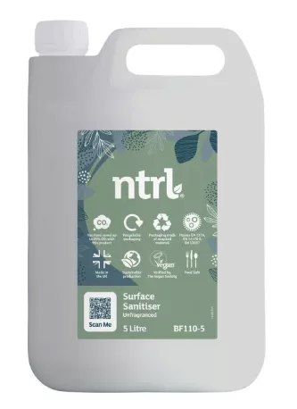 Jangro ntrl Surface Sanitiser Unfragranced 5L