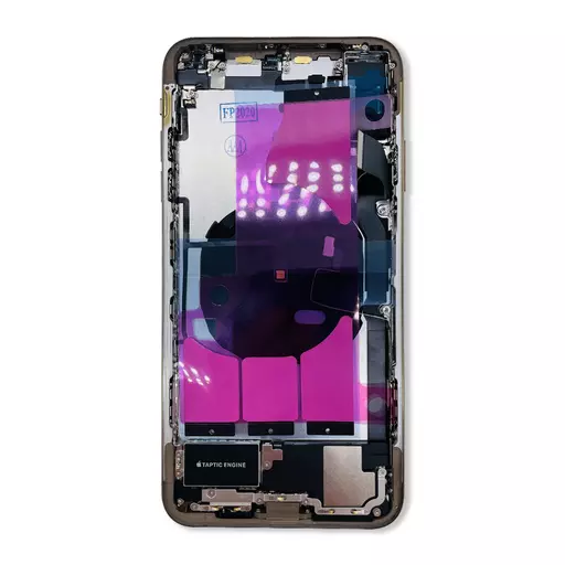 Back Housing With Internal Parts (RECLAIMED) (Grade B) (Gold) (No CE Mark) - For iPhone XS Max