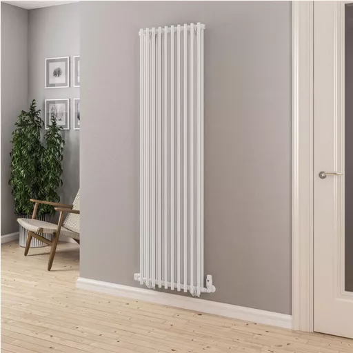 Murano 1800 x 510 Radiator Gloss White