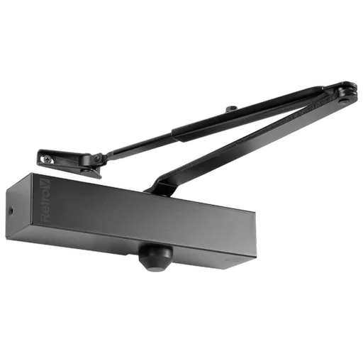 UNION RETRO V Size 3-4 Overhead Door Closer