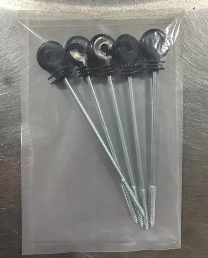 Corral Ring Insulator Long Black - pack of 5