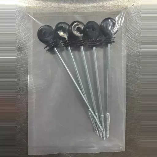 Corral Ring Insulator Long Black - 5 Pack
