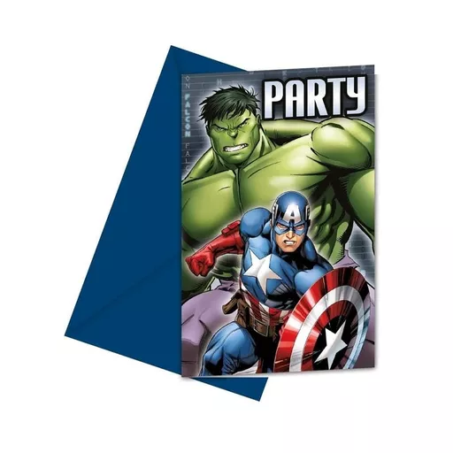 Avengers Invitations