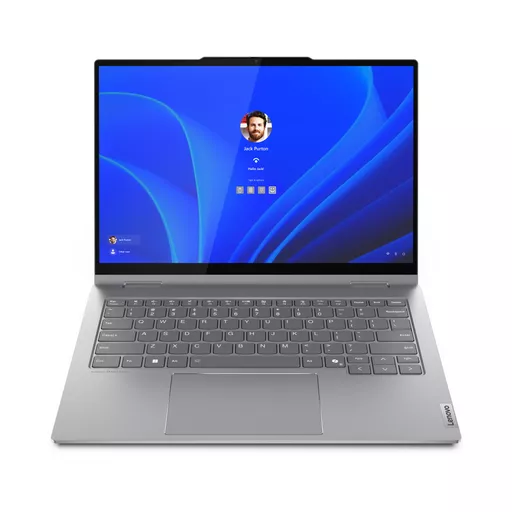 Lenovo ThinkBook 14 Intel Core Ultra 5 125U Hybrid (2-in-1) 35.6 cm (14") Touchscreen WUXGA 16 GB DDR5-SDRAM 256 GB SSD Wi-Fi 6E (802.11ax) Windows 11 Pro Grey