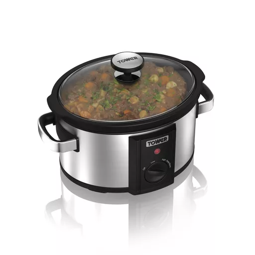 3.5L S/S Manual Slow Cooker